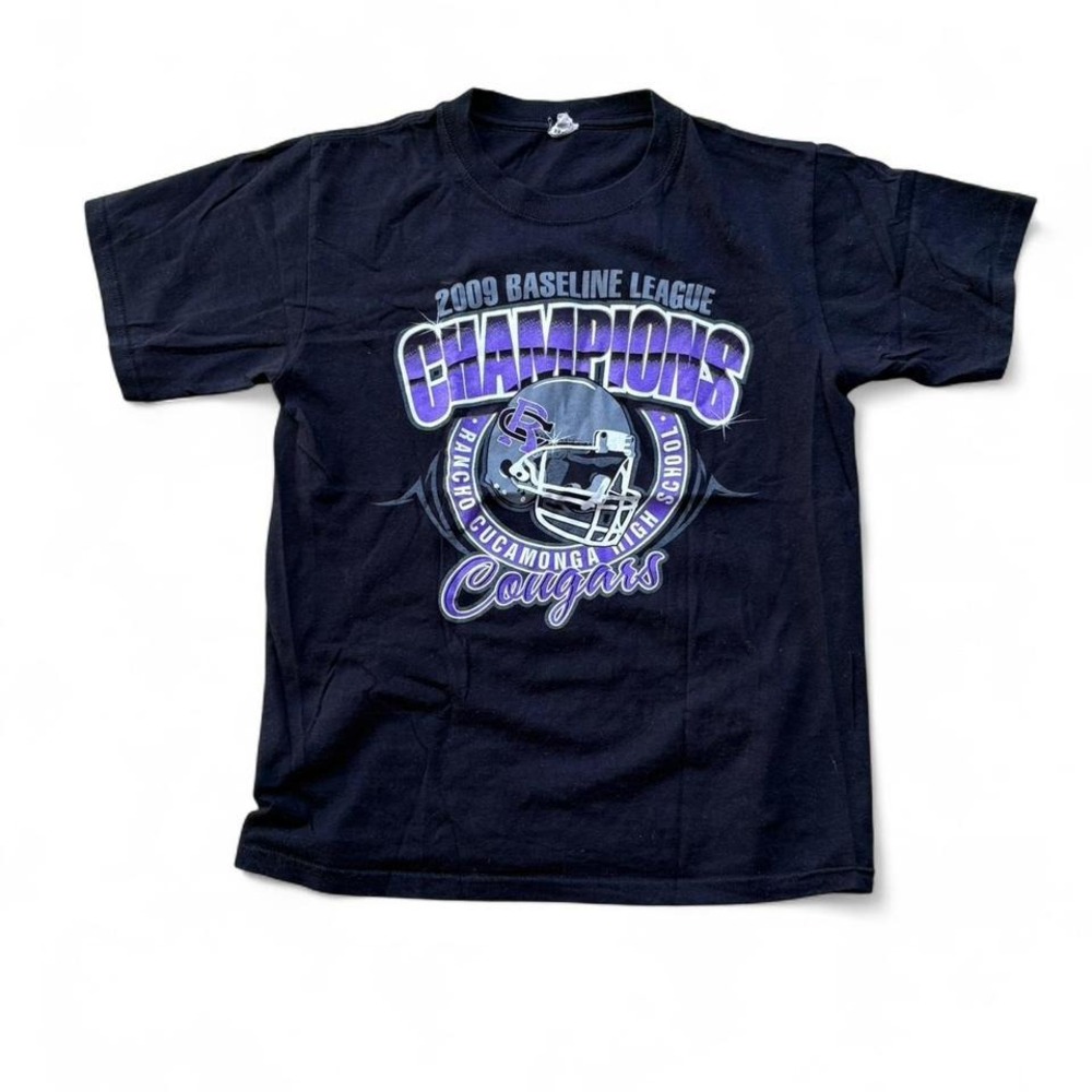 Calgary Stampeders 2009 Baseline‎ League Champions T-Shirt
